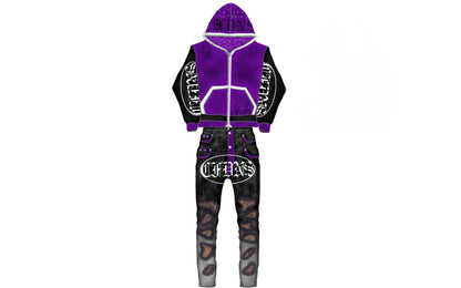 The Confidens - Purp Stars Streetwear Set